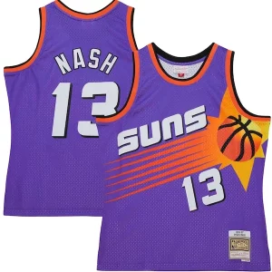 Delizioso Steve Nash Phoenix Suns Hardwood Classics 1996/97 Tropical Swingman Jersey Purple