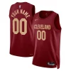 Magnifico Resistente Cleveland Cavaliers Nike Unisex Swingman Custom Jersey Burgundy Icon Edition