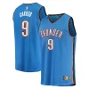 Eccezionale Alex Caruso Oklahoma City Thunder Fast Break Replica Player Jersey Icon Edition Blue