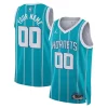 Moderno Delizioso Charlotte Hornets Jordan Brand Unisex Swingman Custom Jersey Teal Icon Edition