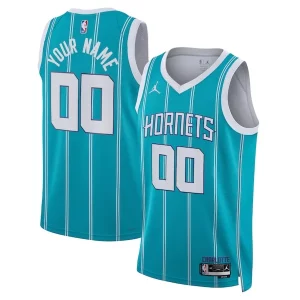 Moderno Delizioso Charlotte Hornets Jordan Brand Unisex Swingman Custom Jersey Teal Icon Edition