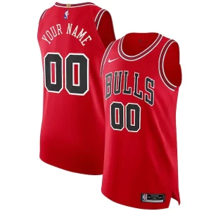 Gorgeous Incantevole Meraviglioso Chicago Bulls Nike Authentic Custom Jersey Red Icon Edition