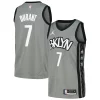 Comodo Raffinato Cool Kevin Durant Brooklyn Nets Nike Swingman Player Jersey Statement Edition Gray/Blue
