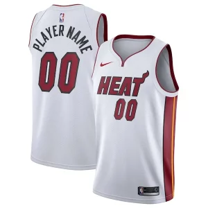 Elegante Miami Heat Nike 2020/21 Swingman Custom Jersey Association Edition White