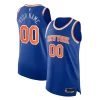 Eccezionale Incantevole Carino New York Knicks Nike 2021/22 Diamond Swingman Authentic Custom Jersey Icon Edition Blue