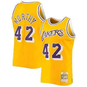 Prestigioso Meraviglioso Fantastico James Worthy Los Angeles Lakers 1984/85 Hardwood Classics Swingman Jersey Gold