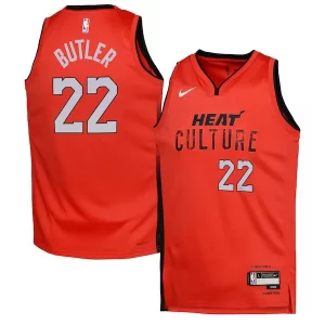 Cool Jimmy Butler Miami Heat Nike Youth 2024/25 Swingman Player Jersey City Edition Red
