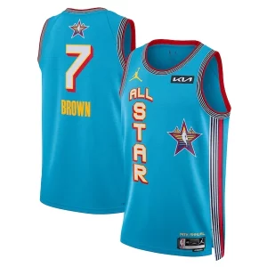 Attraente Ottimo Comodo Jaylen Brown Nike Unisex 2025 NBA All Star Game Swingman Player Jersey Light Blue