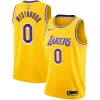Gorgeous Incantevole Carino Russell Westbrook Los Angeles Lakers Nike 2020/21 Swingman Player Jersey Gold Icon Edition