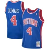 Fascinante Gorgeous Joe Dumars Detroit Pistons 1988/89 Hardwood Classics Swingman Jersey Blue