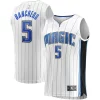 Attraente Raffinato Ottimo Paolo Banchero Orlando Magic Fast Break Association Jersey White