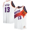 Robusto Duraturo Steve Nash Phoenix Suns Big & Tall Hardwood Classics 1996/97 Swingman Jersey White/Black
