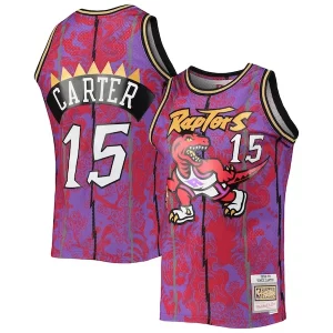 Magnifico Vince Carter Toronto Raptors Hardwood Classics 1998/99 Lunar New Year Swingman Jersey Purple