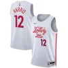 Carino Tobias Harris Philadelphia 76ers Nike Unisex 2022/23 Swingman Jersey City Edition White