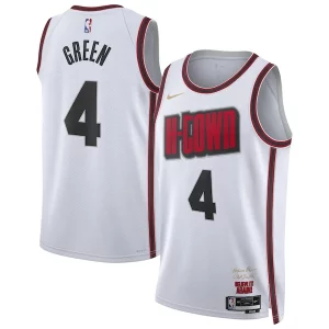 Robusto Ottimo Attraente Jalen Green Houston Rockets Nike Unisex 2024/25 Swingman Player Jersey City Edition White