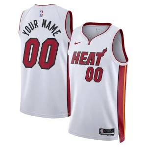 Pratico Miami Heat Nike Unisex Swingman Custom Jersey White Association Edition