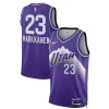 Bellissimo Magnifico Lauri Markkanen Utah Jazz Nike Unisex 2023/24 Swingman Jersey Purple City Edition