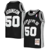 Lussuoso David Robinson San Antonio Spurs Youth 1998/99 Hardwood Classics Swingman Jersey Black