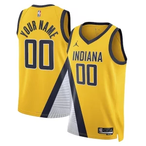 Versatile Indiana Pacers Jordan Brand Unisex 2022/23 Swingman Custom Jersey Statement Edition Yellow