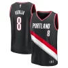 Carino Accattivante Trendy Deni Avdija Portland Trail Blazers Fast Break Replica Player Jersey Icon Edition Black
