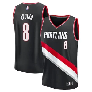 Carino Accattivante Trendy Deni Avdija Portland Trail Blazers Fast Break Replica Player Jersey Icon Edition Black