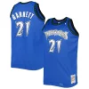 Meraviglioso Raffinato Kevin Garnett Minnesota Timberwolves Big & Tall Hardwood Classics 2003/04 Swingman Jersey Blue