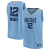 Cool Resistente Ja Morant Memphis Grizzlies Fast Break Replica Player Jersey Statement Edition Light Blue