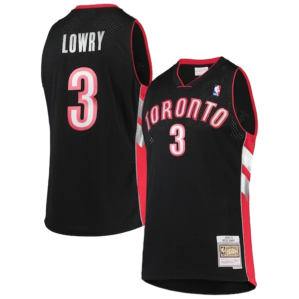 Bellissimo Kyle Lowry Toronto Raptors 2001/02 Hardwood Classics Swingman Jersey Black