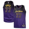 Ottimo Moderno Luka Dončić Los Angeles Lakers Nike City Edition Swingman Jersey 2024 Purple