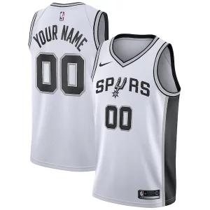Sofisticato San Antonio Spurs Nike Custom Swingman Jersey White Association Edition