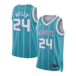 Cool Resistente Classico Brandon Miller Charlotte Hornets Nike Unisex 2023 NBA Draft Swingman Jersey Icon Edition Teal