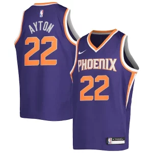 Fascinante Resistente Carino Deandre Ayton Phoenix Suns Nike Youth Swingman Jersey Icon Edition Purple/White