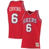 Resistente Incantevole Bellissimo Julius Erving Philadelphia 76ers 1982/83 Big & Tall Hardwood Classics Swingman Jersey Red
