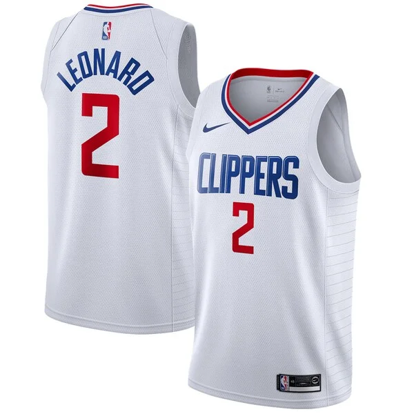 Gorgeous Robusto Kawhi Leonard LA Clippers Nike 2019/2020 Swingman Jersey Association Edition White