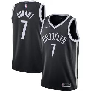 Accattivante Duraturo Kevin Durant Brooklyn Nets Nike 2020/21 Swingman Jersey Black Icon Edition