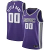 Meraviglioso Sacramento Kings Nike Swingman Custom Jersey Purple Icon Edition