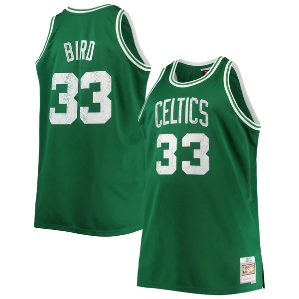 Duraturo Delizioso Prestigioso Larry Bird Boston Celtics Big & Tall 1985/86 NBA 75th Anniversary Diamond Swingman Jersey Kelly Green