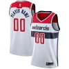 Attraente Resistente Washington Wizards Nike 2020/21 Swingman Custom Jersey Association Edition White