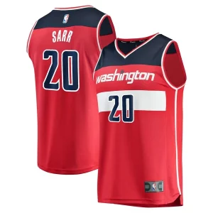Meraviglioso Eccezionale Alexandre Sarr Washington Wizards Fast Break Replica Player Jersey Icon Edition Red