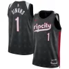 Gorgeous Anfernee Simons Portland Trail Blazers Nike Unisex 2024/25 Swingman Player Jersey City Edition Black