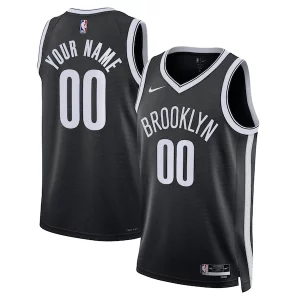 Delizioso Robusto Stupendo Brooklyn Nets Nike Unisex Swingman Custom Jersey Black Icon Edition
