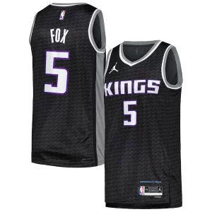 Resistente Raffinato Moderno De'Aaron Fox Sacramento Kings Jordan Brand Swingman Player Jersey Statement Edition Black