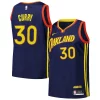 Raffinato Stephen Curry Golden State Warriors Nike Swingman Player Jersey City Edition Royal
