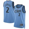 Delizioso Kawhi Leonard LA Clippers Nike Unisex 2024/25 Swingman Player Jersey City Edition Light Blue