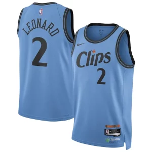 Delizioso Kawhi Leonard LA Clippers Nike Unisex 2024/25 Swingman Player Jersey City Edition Light Blue
