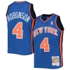 Gorgeous Nate Robinson New York Knicks Youth 2005/06 Hardwood Classics Swingman Jersey Blue