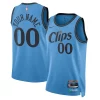 Eccezionale Moderno Stupendo LA Clippers Nike Unisex 2024/25 Custom Swingman Jersey City Edition Light Blue