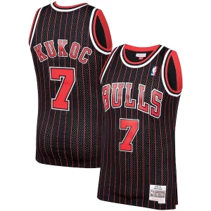 Ottimo Fantastico Toni Kukoc Chicago Bulls 1995/96 Hardwood Classics Swingman Jersey Black
