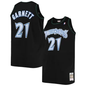 Versatile Kevin Garnett Minnesota Timberwolves 1997/98 Big & Tall Hardwood Classics Swingman Jersey Black