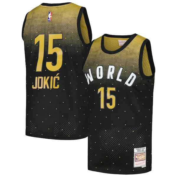 Comodo Nikola Jokic 2016 NBA Rising Stars Challenge Hardwood Classics Swingman Jersey Black